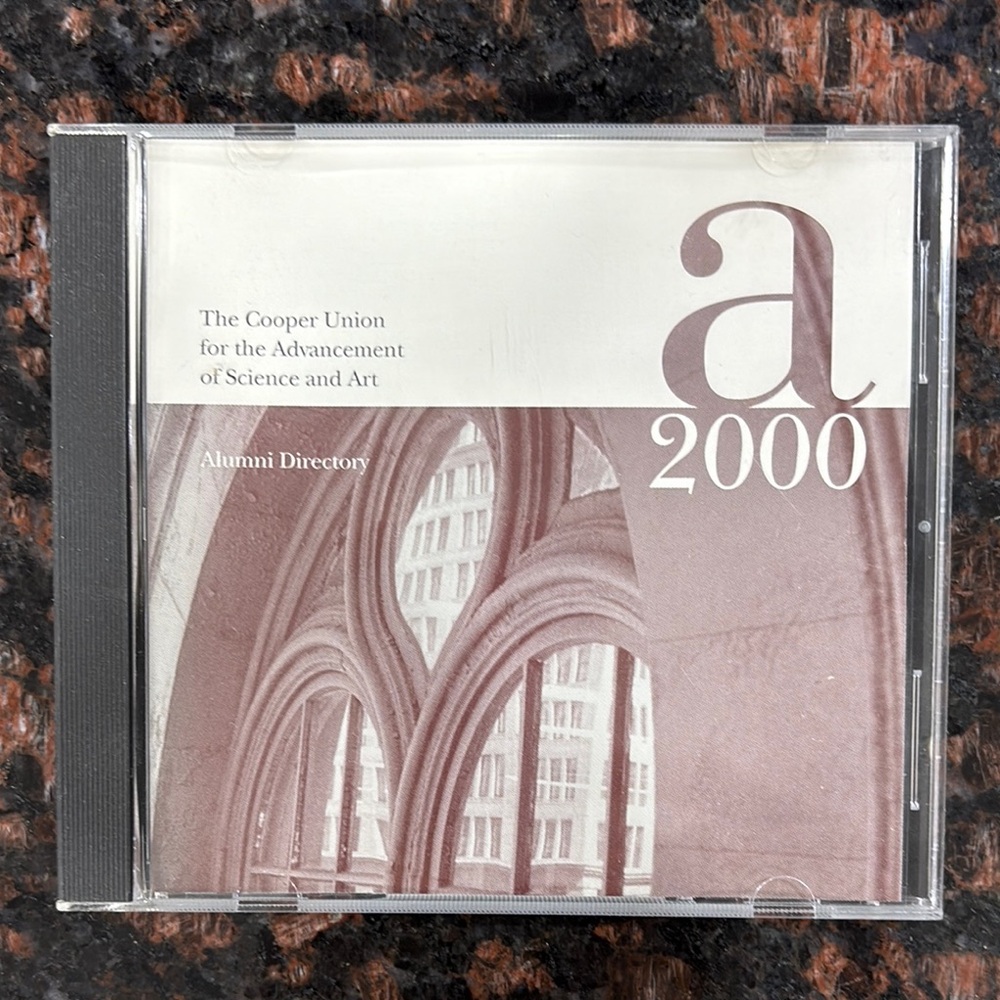 Cooper Union Alumni Directory CD